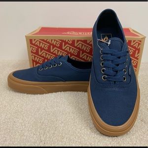 Vans Authentic Light Gum Dress Blues Men’s 6.5/W8